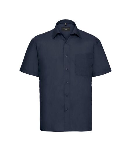Chemise Classic Homme Bleu Marine Français Russell Collection