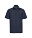 Chemise Classic Homme Bleu Marine Français Russell Collection-1