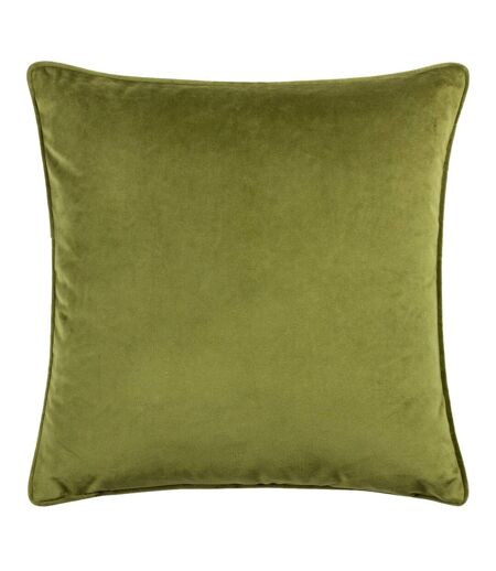 Housse de coussin malans 45 cm x 45 cm vert sombre Hoem Hoem