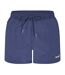 Short De Bain Motif/style Logo Homme Bleu Marine Foncé Represent-1