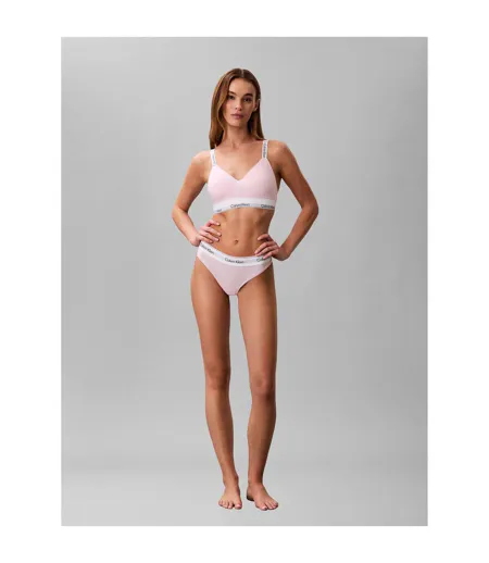 String Motif/style Logo Femme Rose Pâle Calvin Klein