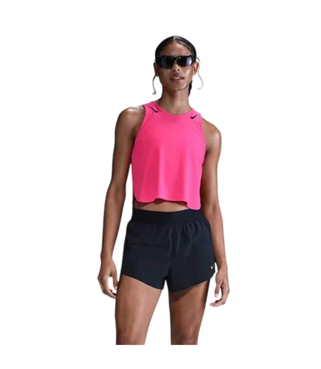 Débardeur Femme Rose Noir Nike-2