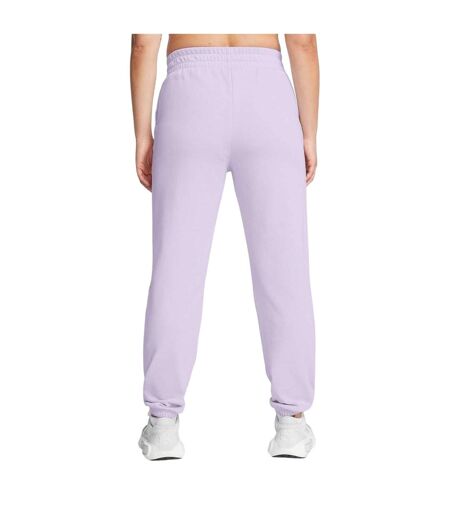 Womens/ladies Rival Terry Joggers Purple Under Armour
