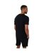 T-shirt Motif/style Fleur Brodée Homme Noir Threadbare-2