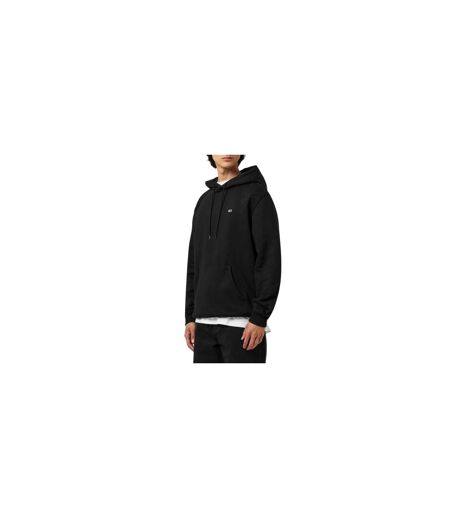 Mens Collared Slim Short-sleeved Polo Shirt Black Tommy Jeans