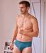 Pack of 4 Men's Comfort Briefs - Blue-3