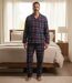 Flanellen pyjama met Schotse ruiten-1