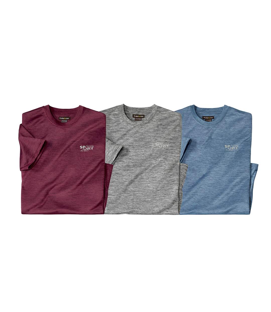 Le Lot de 3 Tee-Shirts Sport-1