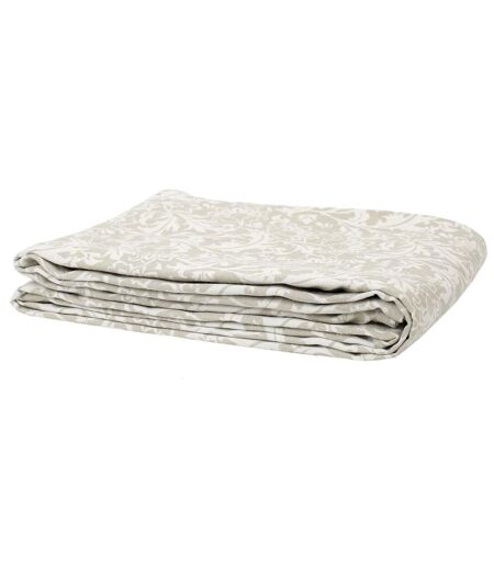 Nappe Imprimée Feuillage 140x250cm Beige