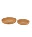 Lot de 2 Coupelles Déco Rotin 50cm Naturel-2