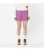 Womens/ladies Shakeout Core Running Shorts Purple Salomon-1