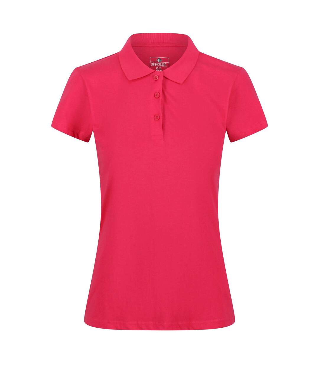 Polo sinton femme rose vif Regatta-1