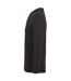 T-shirt Long John Homme Noir Premier-3