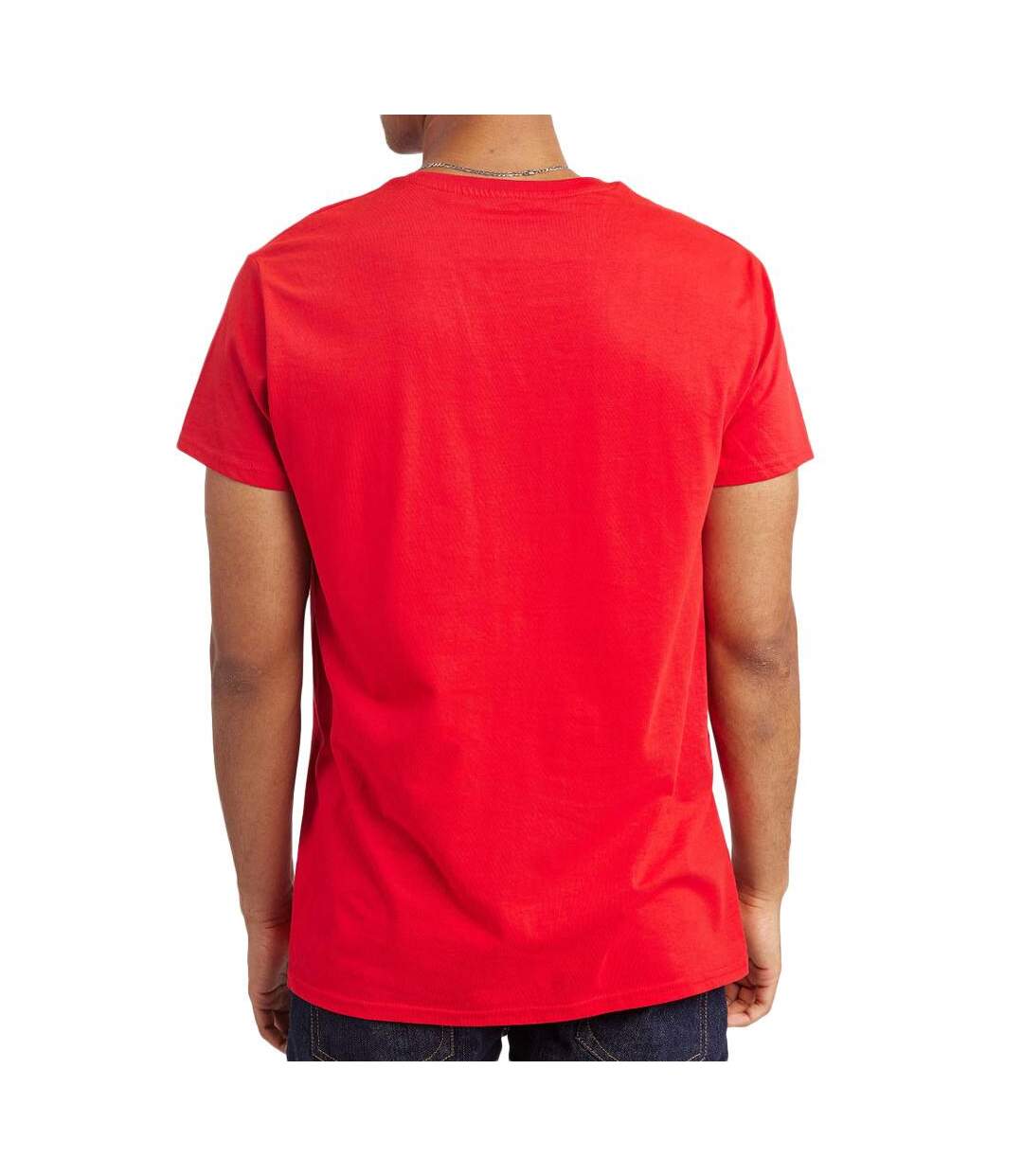 T-shirt rouge homme redskins steelers-2