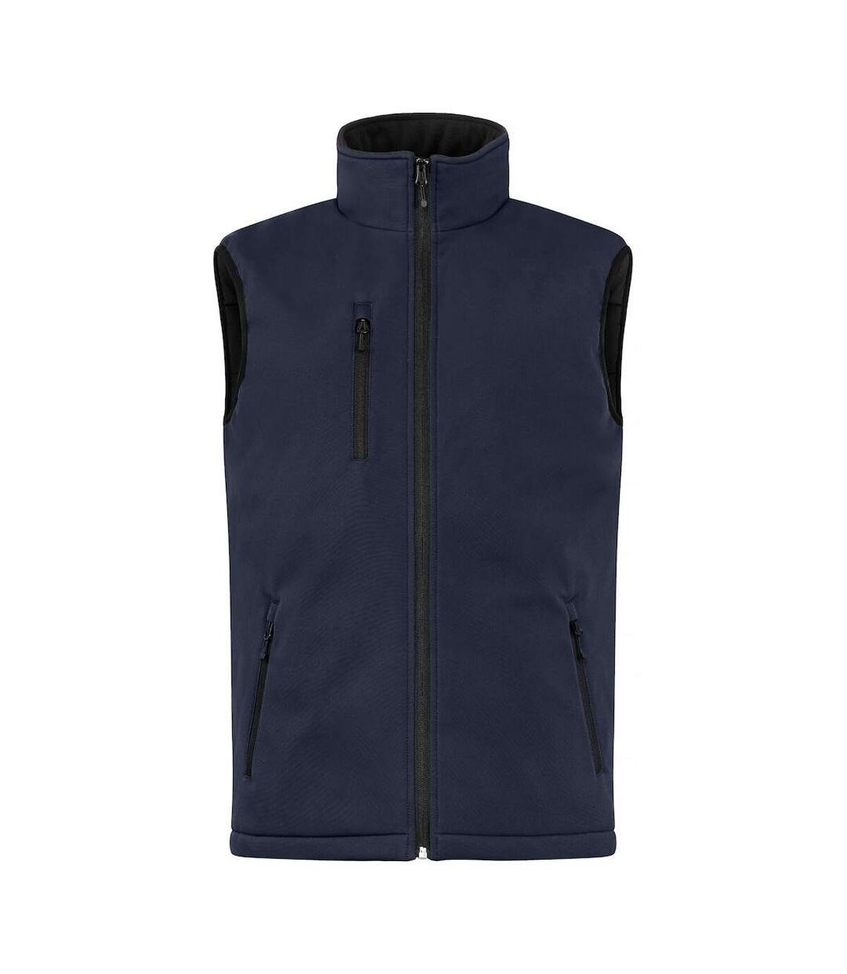 Clique Mens Softshell Padded Vest (Dark Navy)
