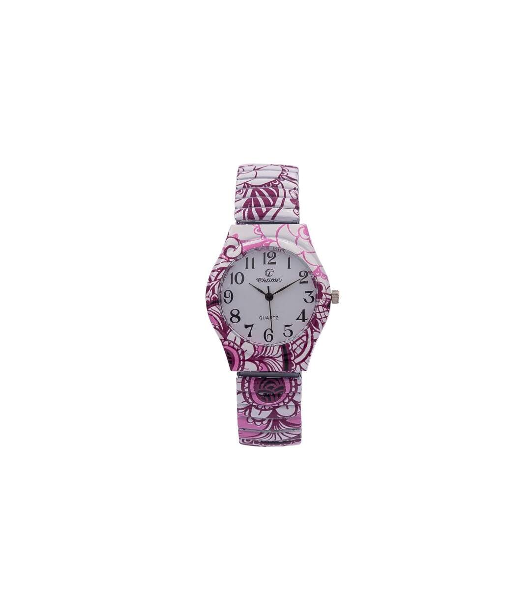 Montre pour Femme Métal Blanc Elastique CHTIME