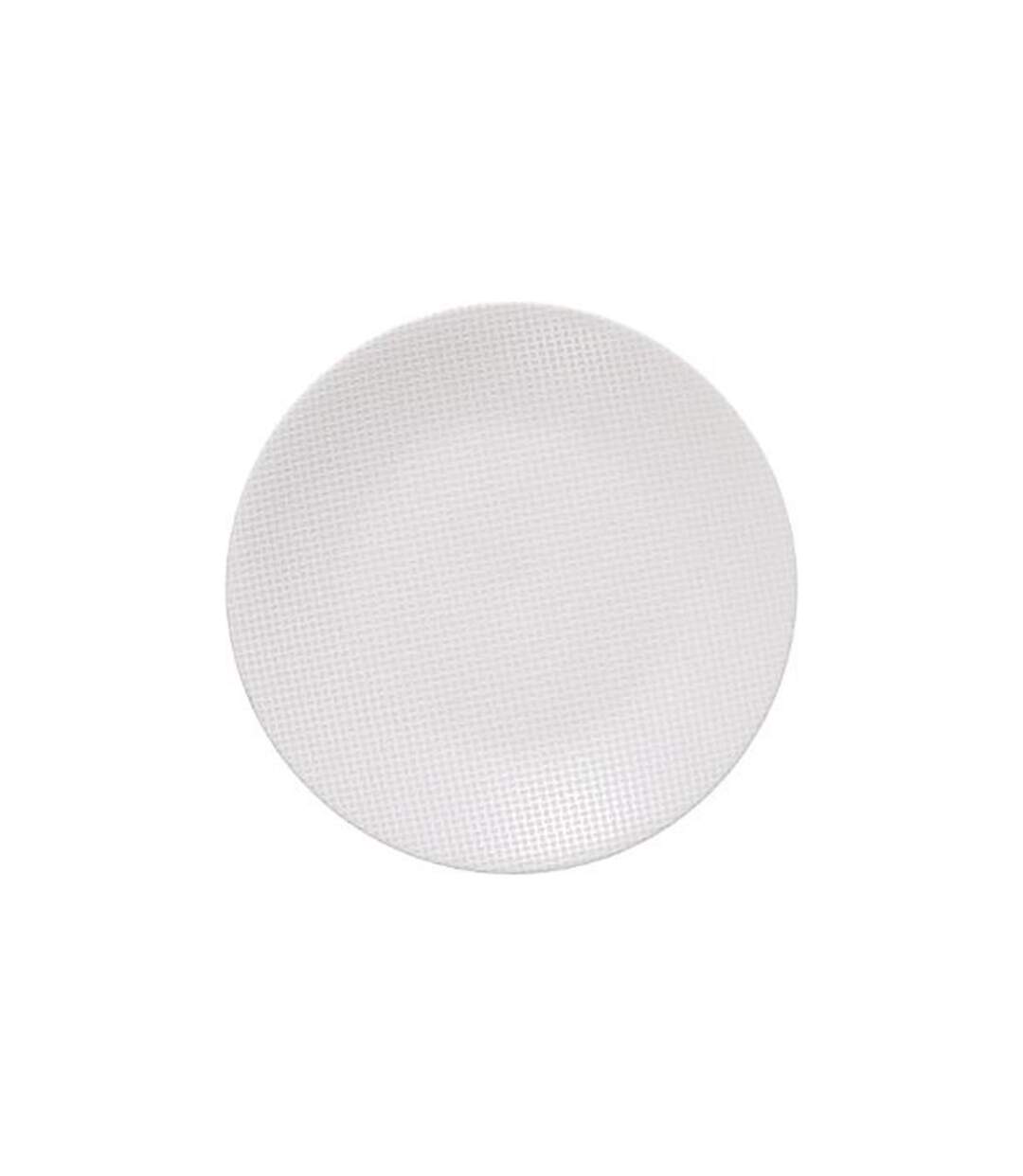 Lot de 6 Assiettes à Dessert Céleste 21cm Blanc-1