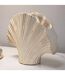 Vase en Céramique Perly 27cm Blanc-4