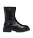 Womens/ladies D Iridea D Leather Ankle Boots Black Geox-3
