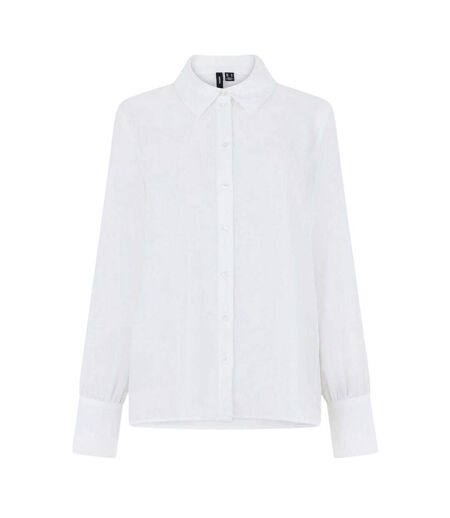 Chemise Harper Femme Blanc Neige Vero Moda