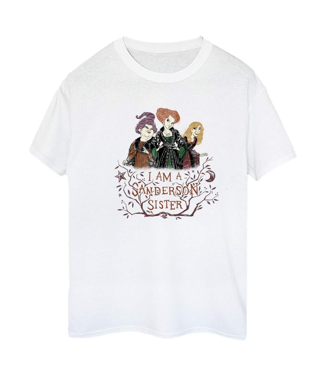 Disney - T-shirt HOCUS POCUS SANDERSON SISTER - Femme (Blanc) - UTBI20149-1