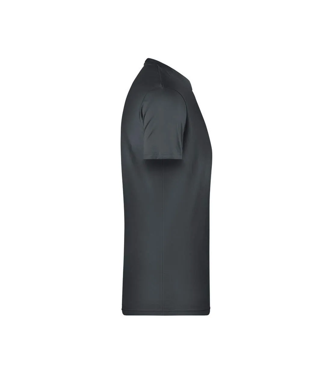 T-shirt Basic Homme Noir James And Nicholson-3