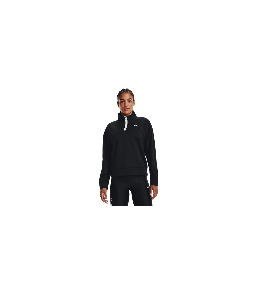 Haut Polaire Manches Longues Femme Noir Under Armour-1
