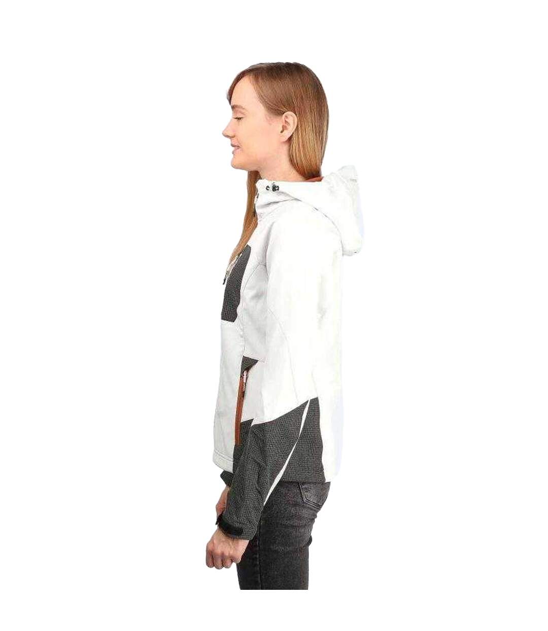Doudoune Matelassée Dahlgren Femme Argenté Gris Icepeak-3