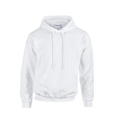 Sweat à capuche homme blanc Gildan