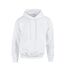 Sweat à capuche homme blanc Gildan-1