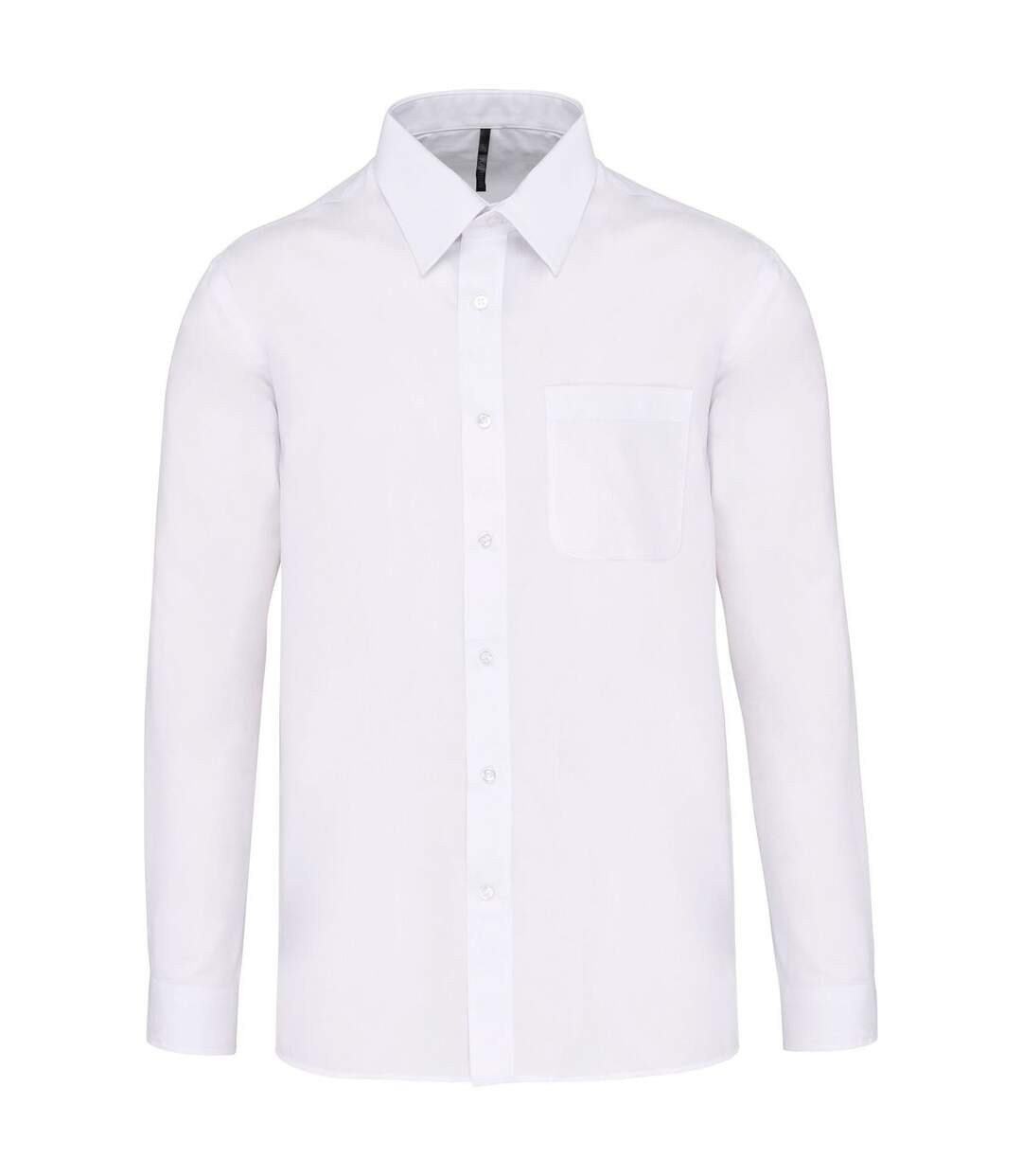 Chemise popeline manches longues - Homme - K545 - blanc