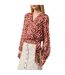 Haut Portefeuille Motif/style Imprimé Animal Femme Rouge Foncé Vero Moda-3