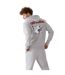 Sweat À Capuche Homme Gris Chiné True Religion-3