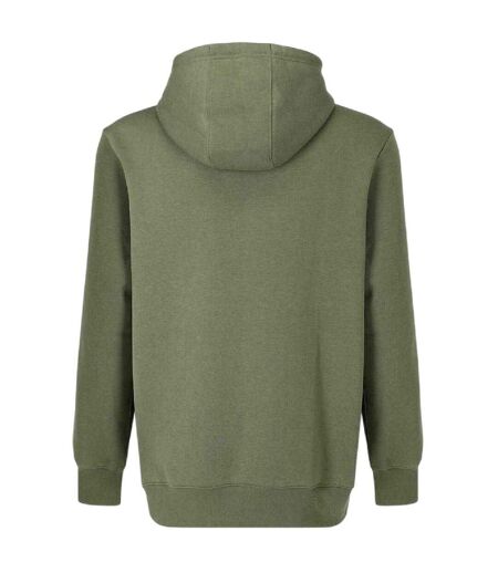Mens Fleece Hoodie Khaki Slazenger