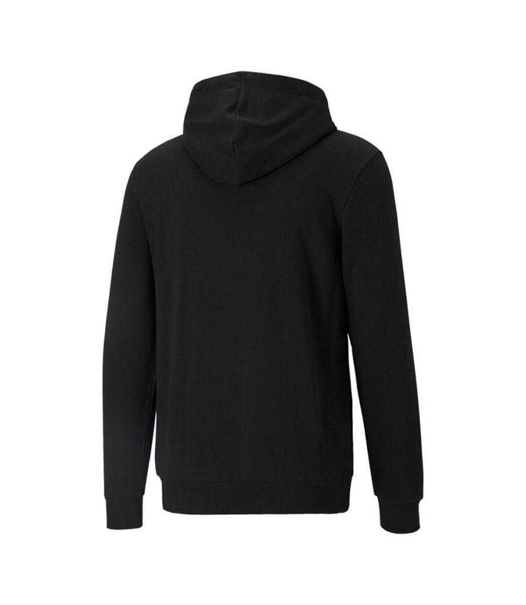 Sweat À Capuche Motif/style Gros Logo Ess Homme Noir Puma-2