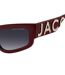 Womens/ladies Cat Eye Sunglasses 55cm Burgundy Beige Marc Jacobs-4