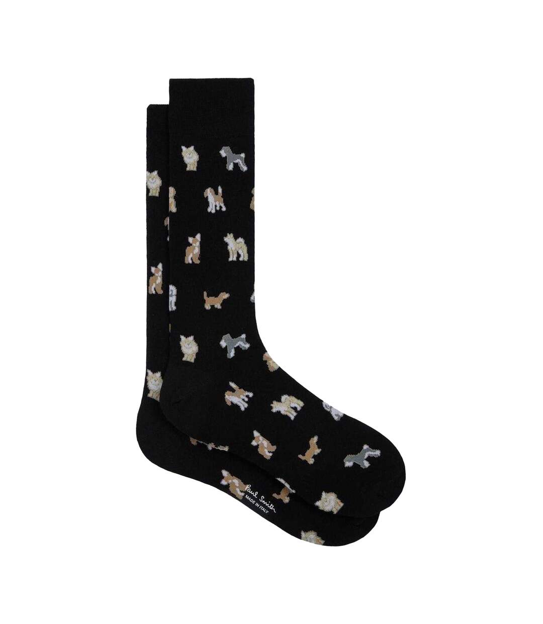 Chaussettes Motif/style Chien Homme Noir Paul Smith-1
