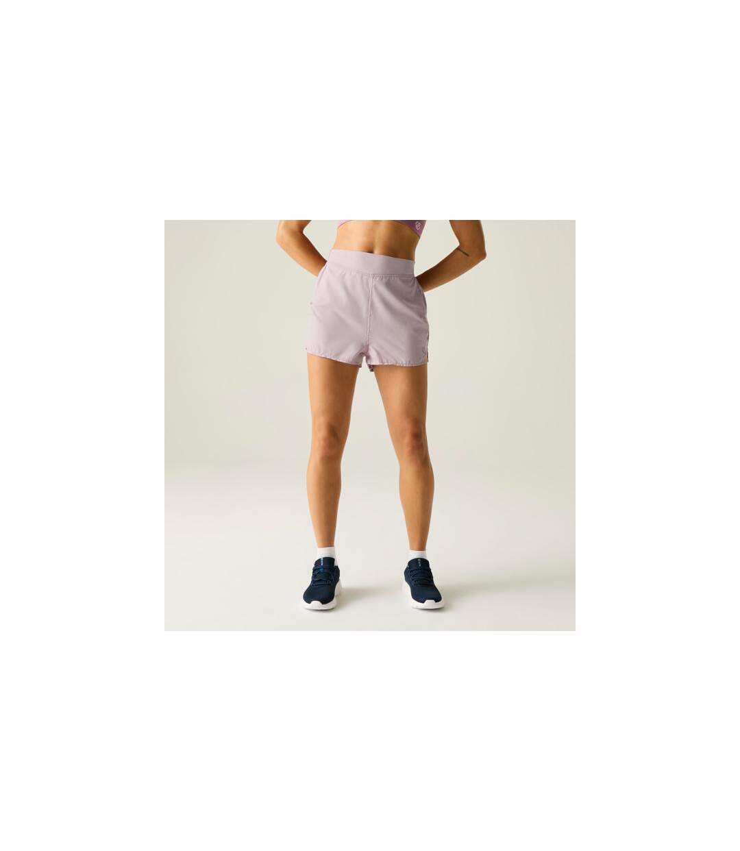 Womens/ladies Off Trail Shorts Mauve Shadow Dusky Orchid Dare 2B-1