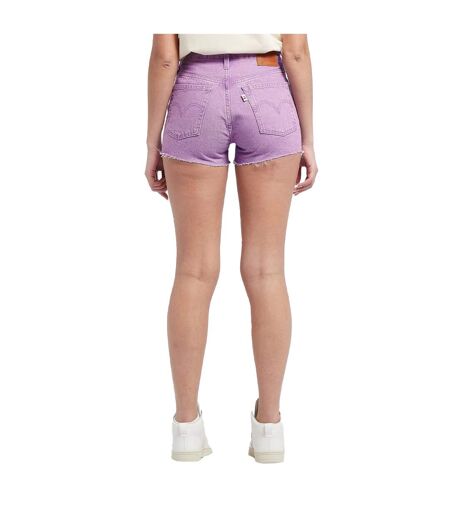 Womens/ladies 501 Original Shorts Lavender Levis