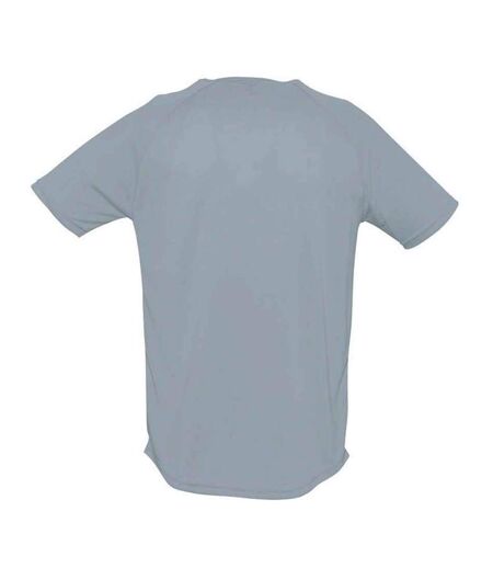 T-shirt Sporty Homme Gris SOLS