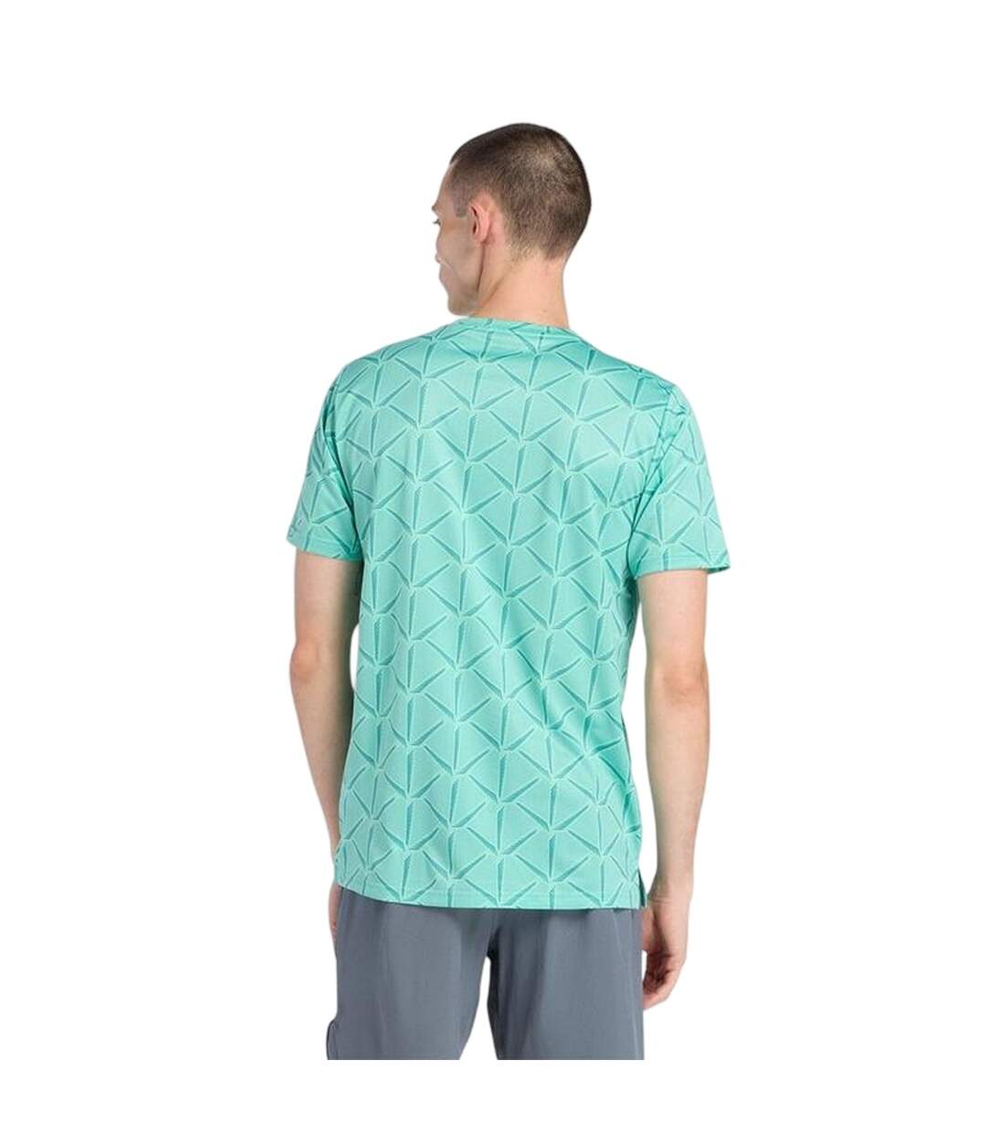 Mens Performance Gym T-shirt Deep Green New Balance-2
