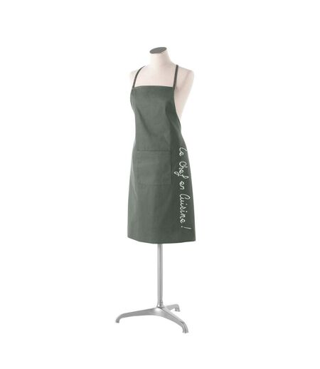 Tablier de Cuisine Cuistot 84cm Kaki