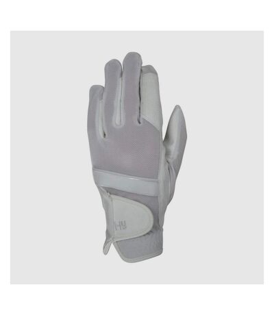 Hy5 Gants d'équitation Pro Performance pour adultes (Blanc) - UTBZ679