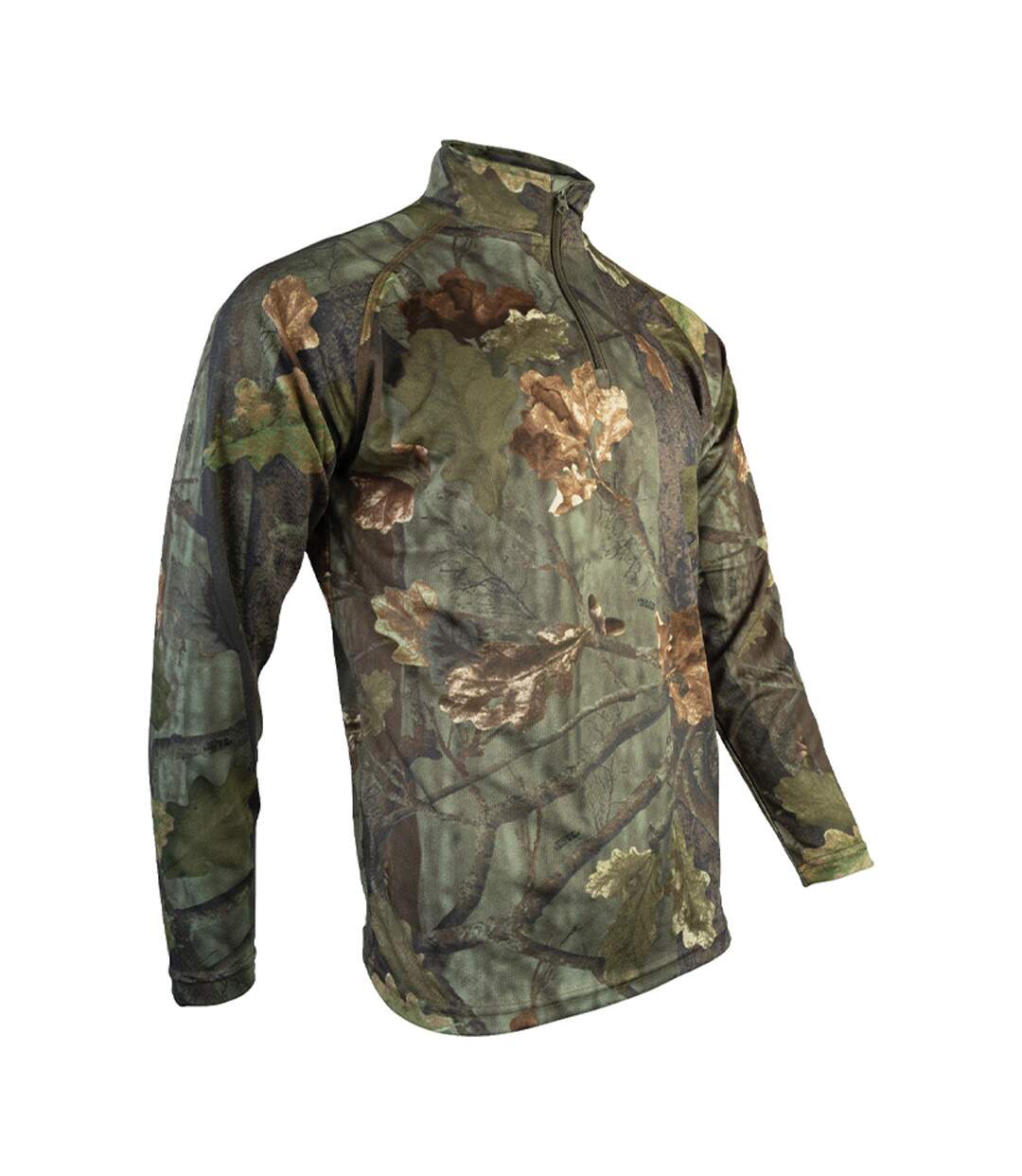 Haut De Sport Motif/style Feuille De Chêne Armour Homme Marron Jack Pyke-4