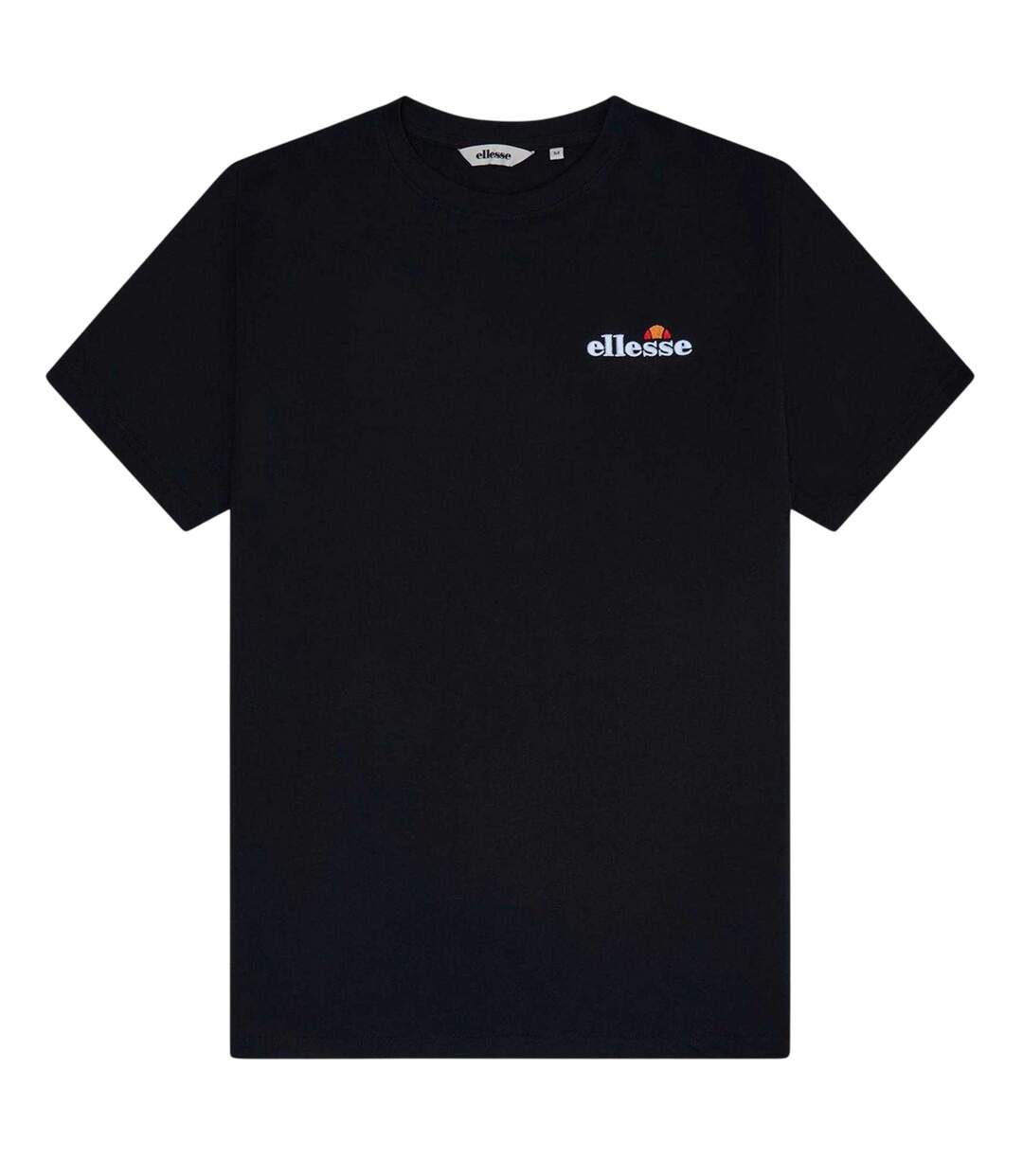 Mens Squalius Logo T-shirt Black Ellesse-1