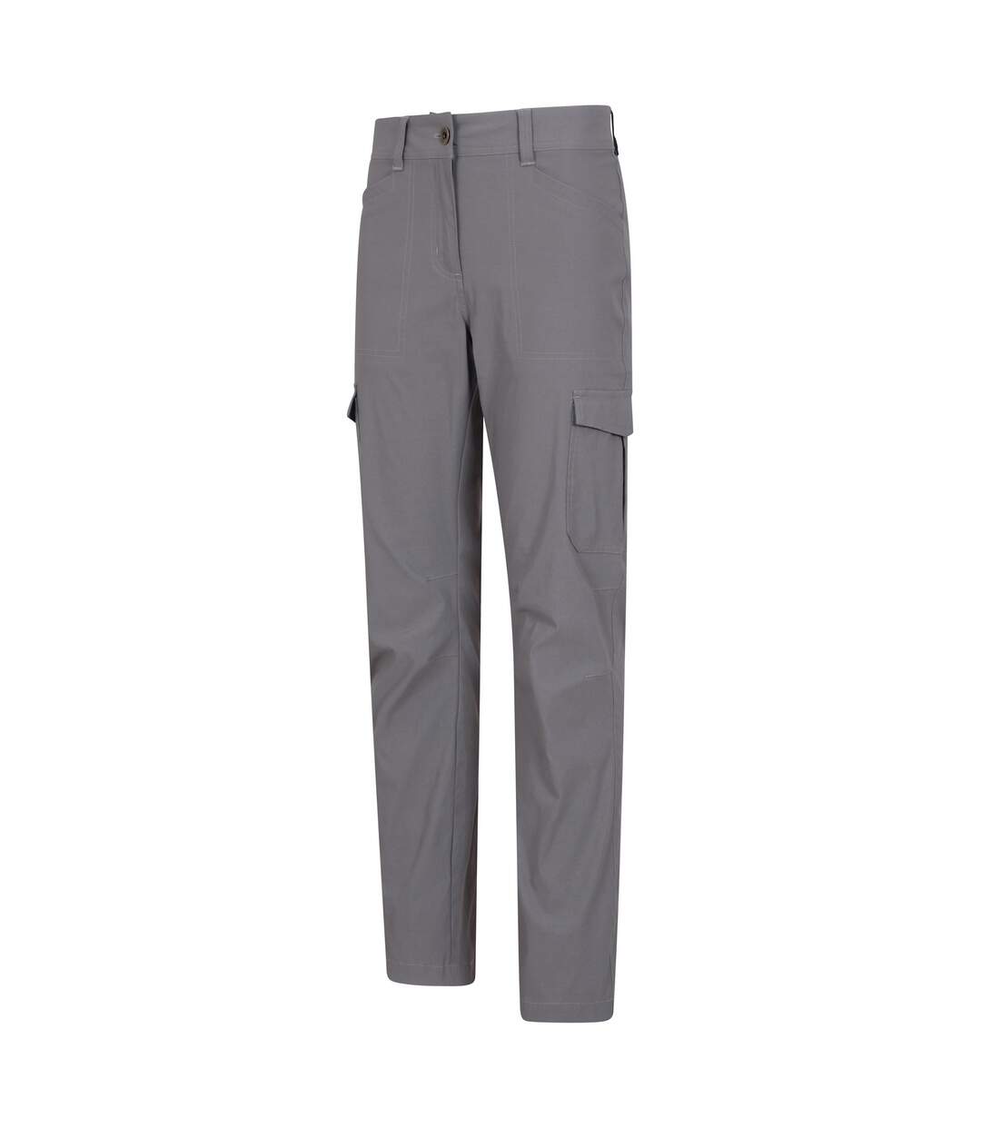 Womens/ladies Conniston Cargo Trousers Grey Mountain Warehouse-4
