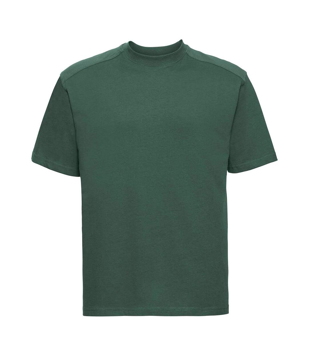 T-shirt homme vert bouteille Russell