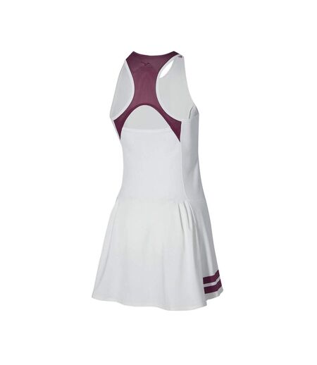 Robe de Tennis Blanches Femme Mizuno Printed - L