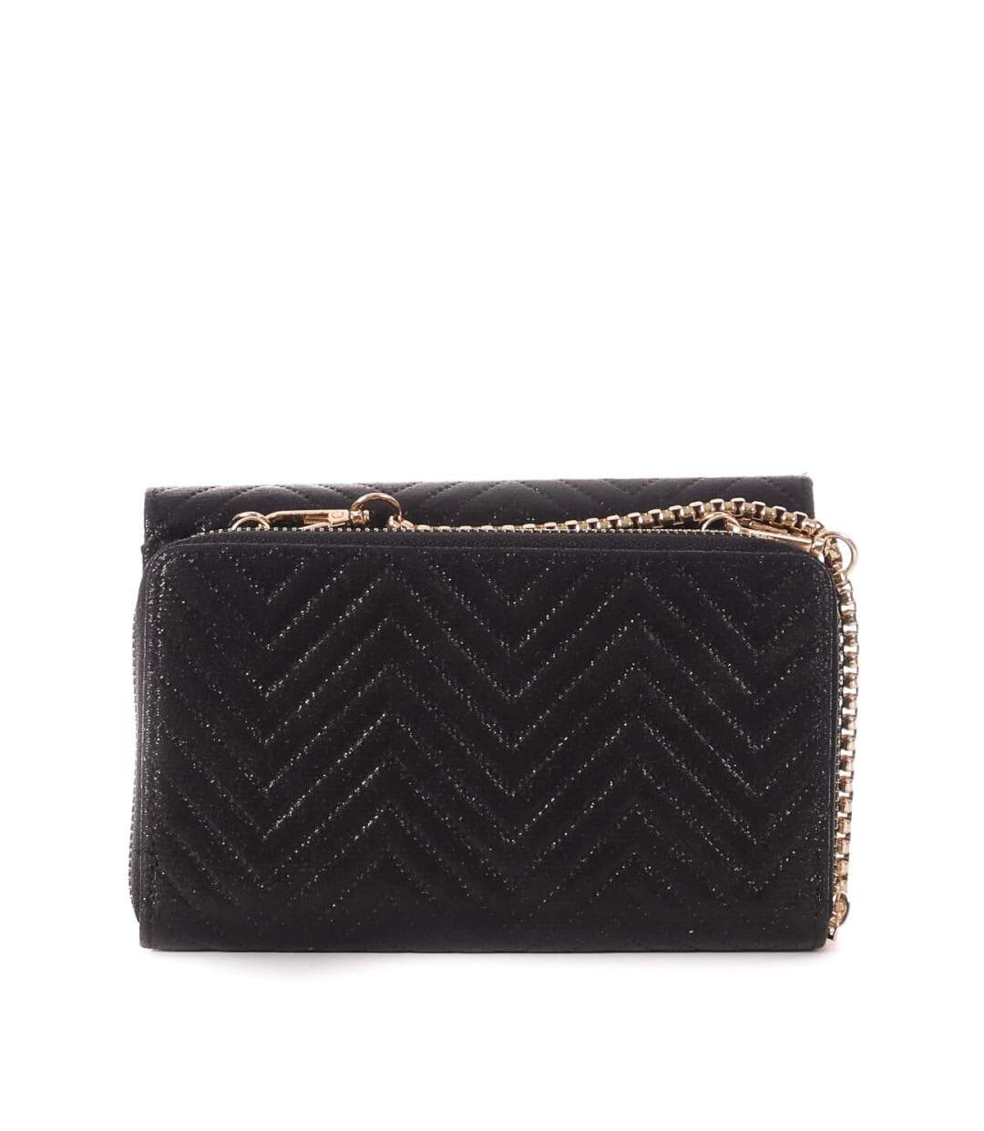 Sac à Bandoulière Noir Femme Stella Green Chevron - Taille unique-2