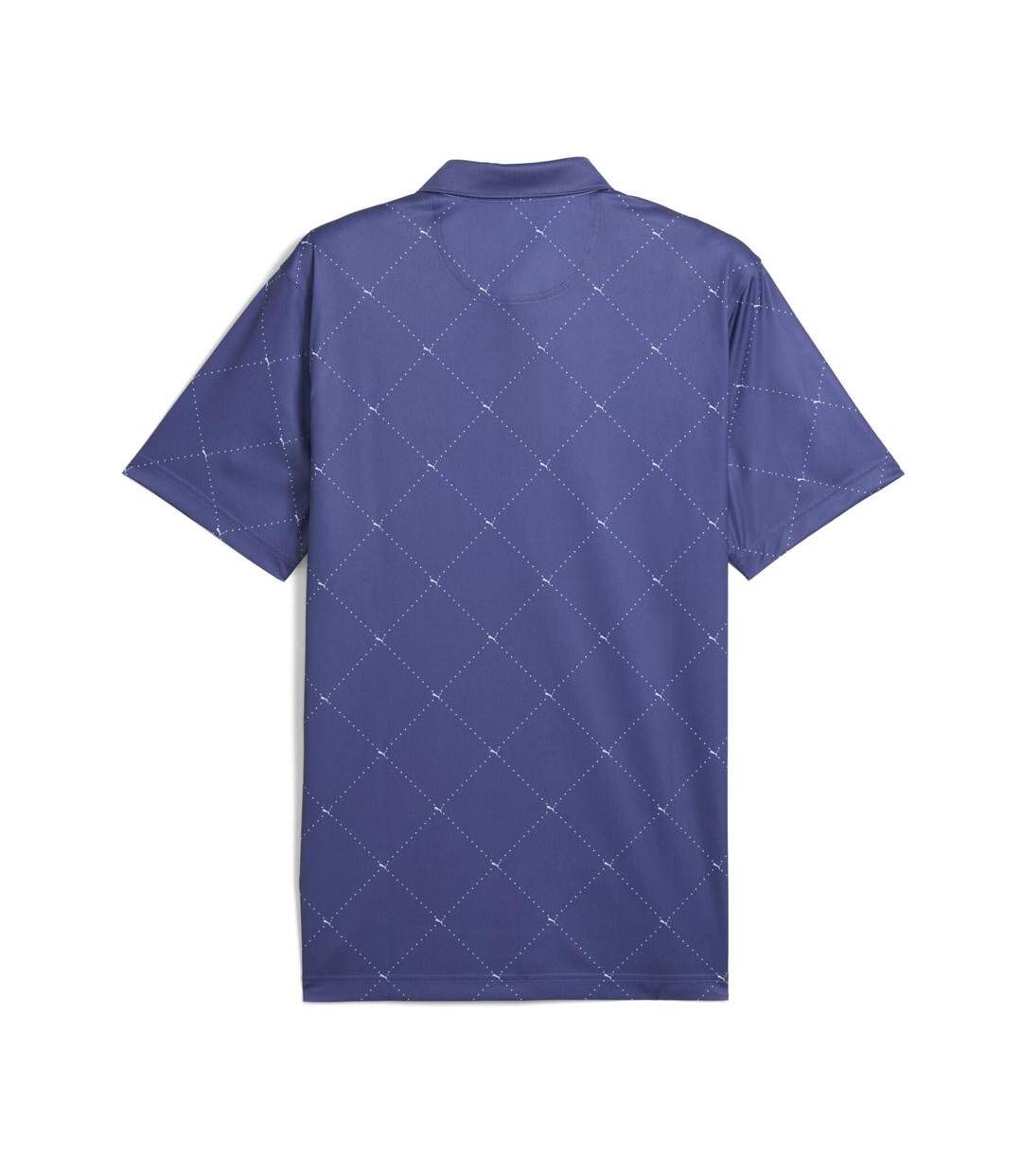 Polo bleu homme puma pure 2.0 argyle-2